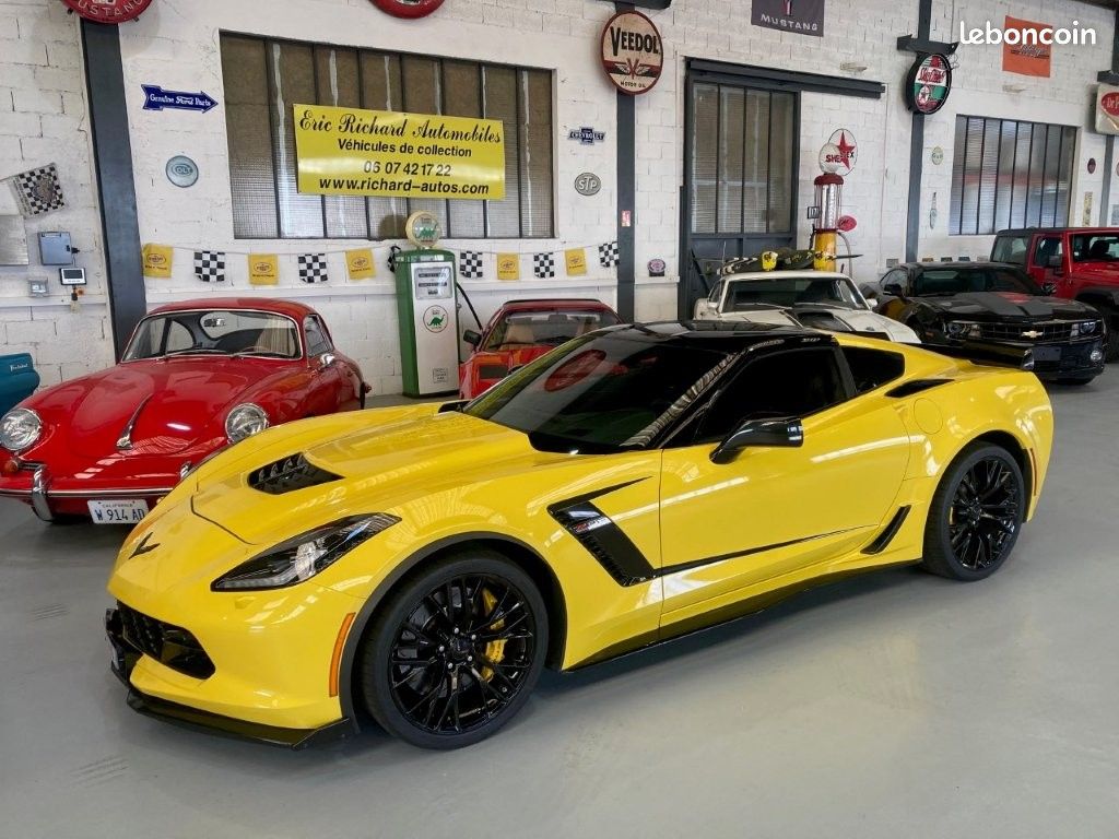 Chevrolet Corvette C7 Z06 TARGA V8 6.2L LT4 Supercharged 659cv de 2015 en stock en France (image 1)