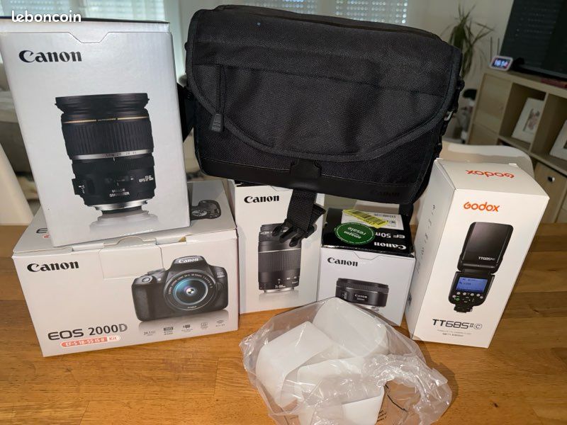 Appareil photo canon 2000D (image 1)