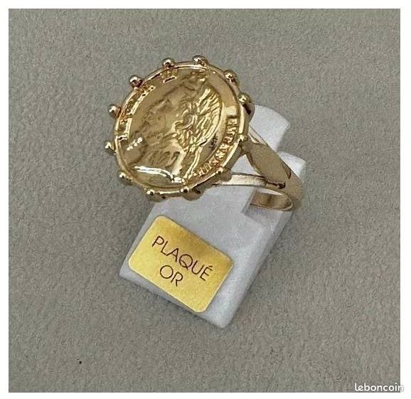 Chevaliere Or Bijouterie Bague Napoleon Chevalière Napoléon