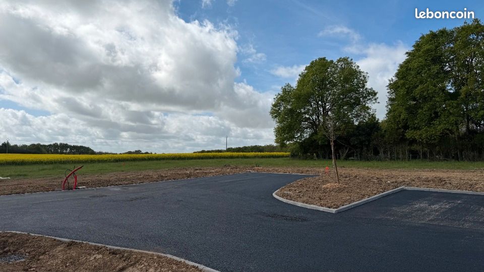 Terrain 1 100 m² Beaumont La Ronce · à Beaumont-Louestault · 76 740 €