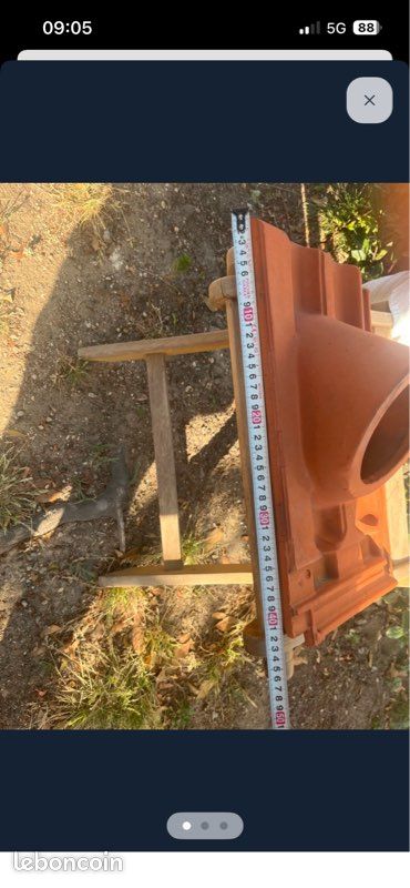 Tuile à douille sans lanterne (image 1)