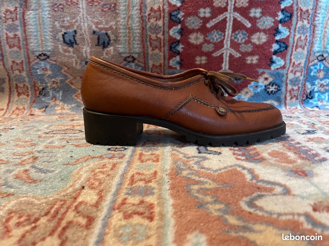Corne à Chaussures Bally Vintage – Bois Massif 8 Pouces – Made In Italy Avec Boîte
