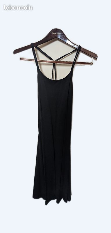 Robe été noir strass (image 1)