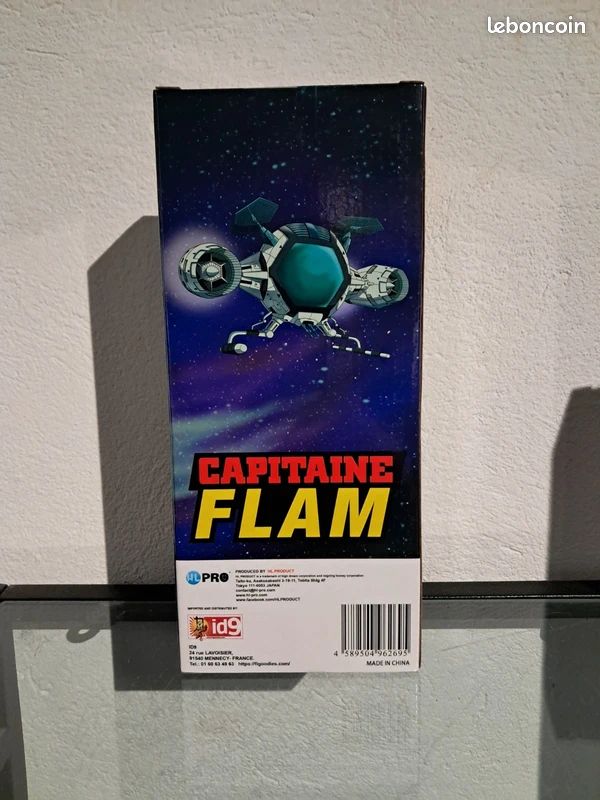 Figurine Capitaine Flam, Curtis Newton (logo Français) HL Pro 2023 – La Marque Zone