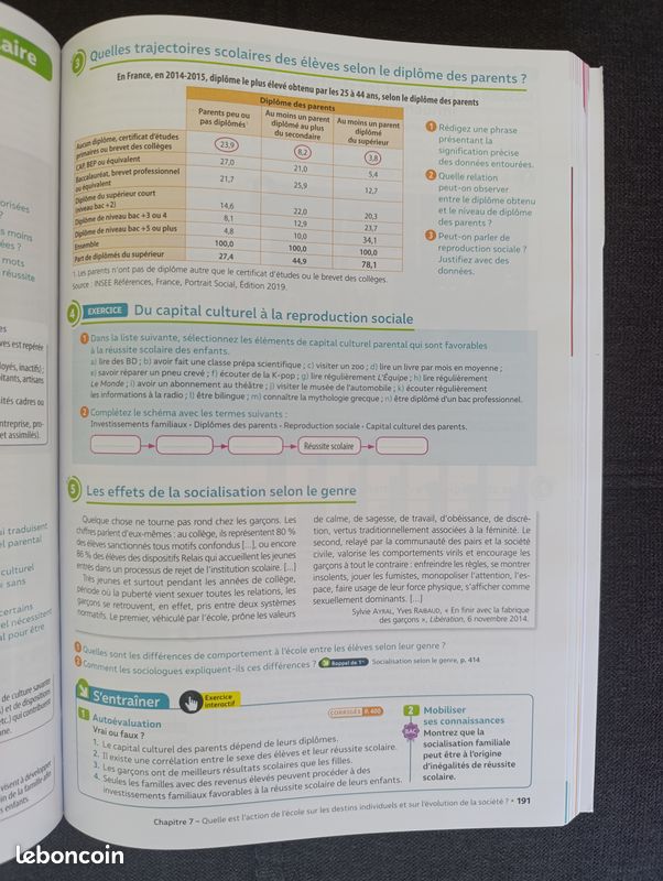 Livre SES Terminale Hachette (image 3)