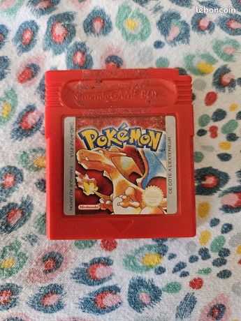 Pokémon Version Rouge - Complet Pour Game Boy (Color/Advance) - 1999 - DMG-APAF-FRA