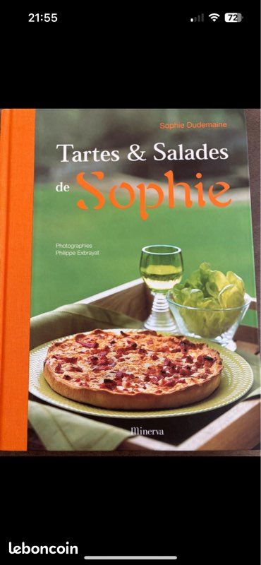 Livres de recettes : les tartes et les cakes de Sophie (image 2)