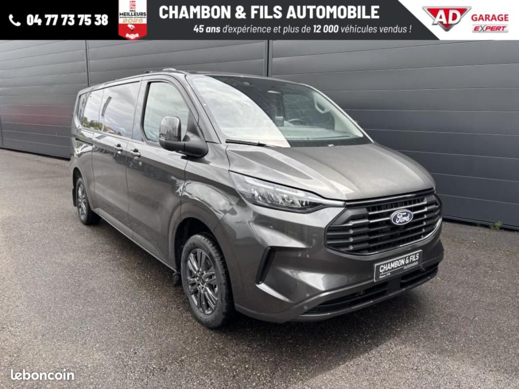 Ford Transit Custom FOURGON 320 L2H1 2.0 ECOBLUE 170 CH BVA8 LIMITED Prix: 35825 HT (image 1)