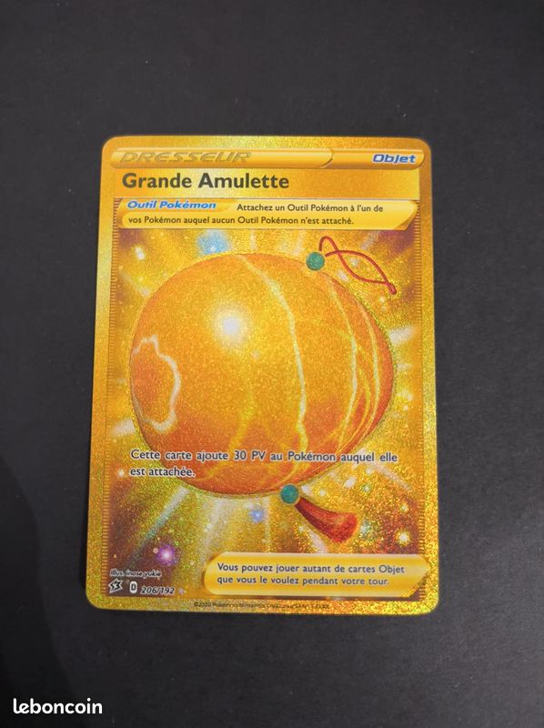 Grande Amulette-EB02:Clash des Rebelles- 206/192 - Carte Pokemon Neuve Française | eBay