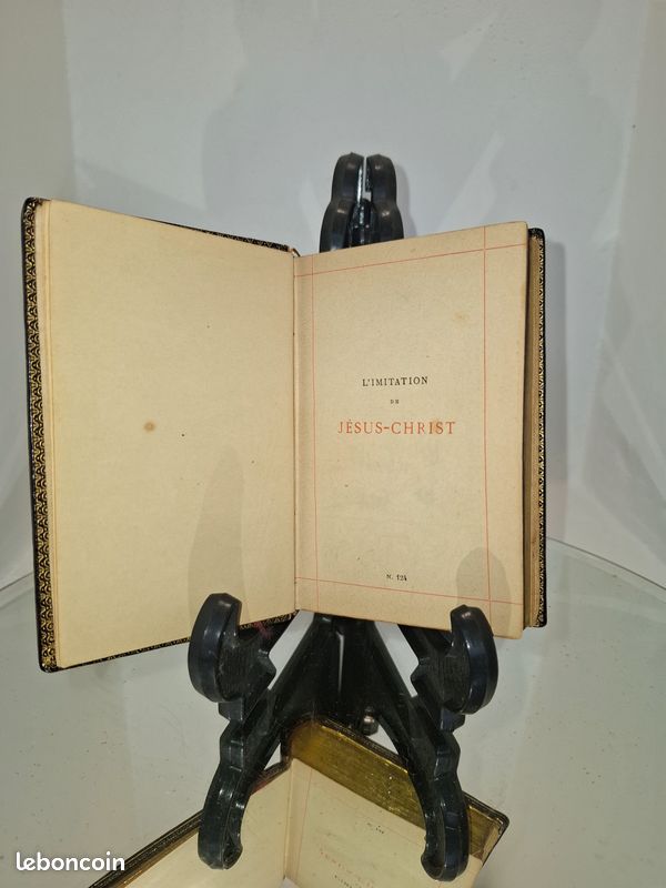 L’Imitation de Jésus-Christ – 1904 – Reliure cuir – Maison Alfred Mame (image 7)