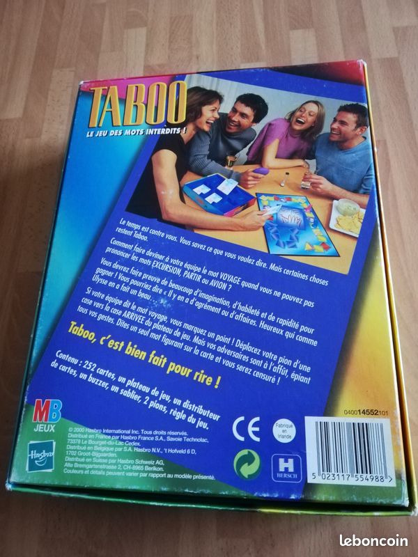 Jeu Taboo (image 2)
