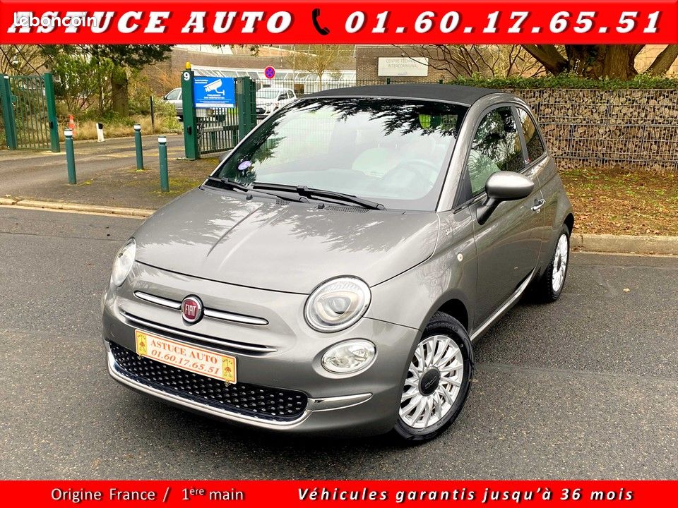 Fiat 500c 1.0 70ch bsg s&s dolcevita plus (image 1)