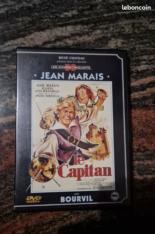 René CHATEAU: Les années cinquante Le Capitan Jean MARAIS (image 1)