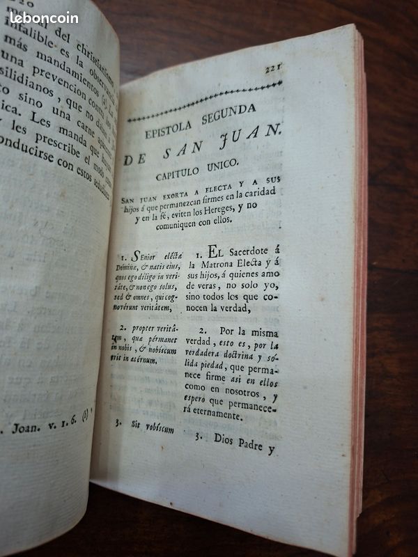 Rare 1787 – VERSION PARAFRÁSTICA DE LAS EPÍSTOLAS CANÓNICAS – RICARDO VALSALOBRE – MADRID (image 7)