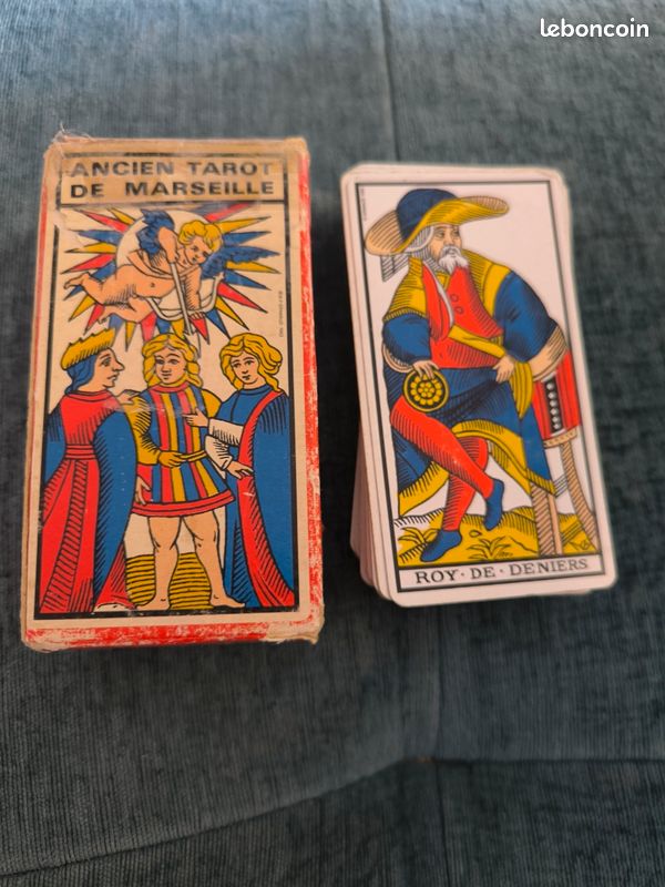 Ancien Tarot de Marseille BP GRIMAUD 1930 PARIS Rare Nicolas CONVER