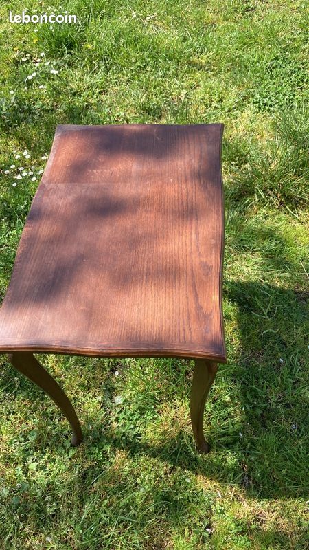 Table basse bois vintage (image 2)