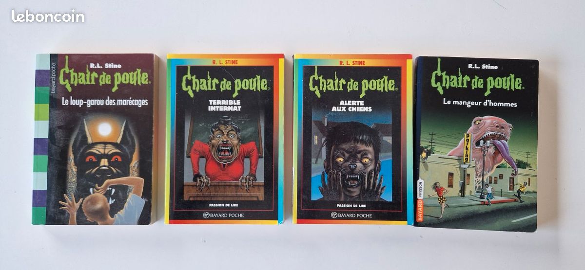 Chair de Poule - Pack de 4 livres (image 1)