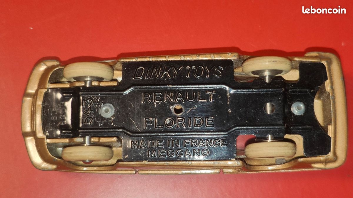 Dinky Toys 543 Renault Floride - Bronze - Échelle 1/43 - Boîte D'origine
