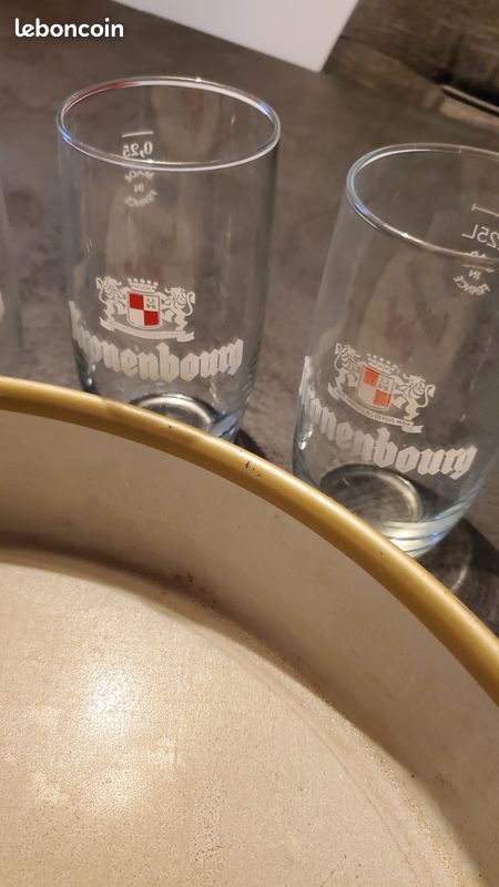 Verres kro avec plateau (image 5)