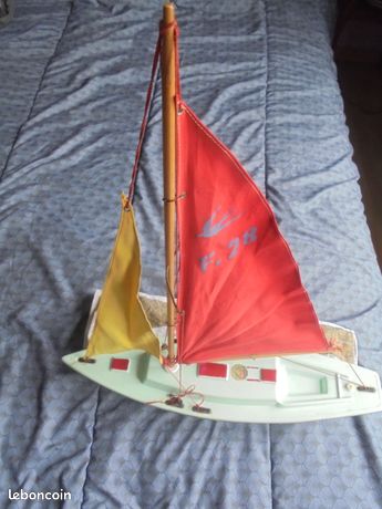 Voilier de bassin Giraud F28 Navigable 1960 - Collection