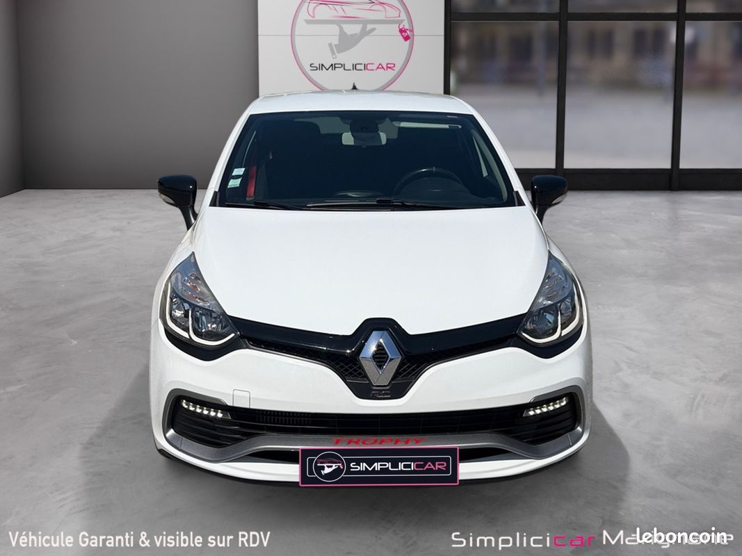 RENAULT CLIO IV 1.6 Turbo 220 Energy RS Trophy EDC RS Monitor Camera Garantie 12 mois (image 8)