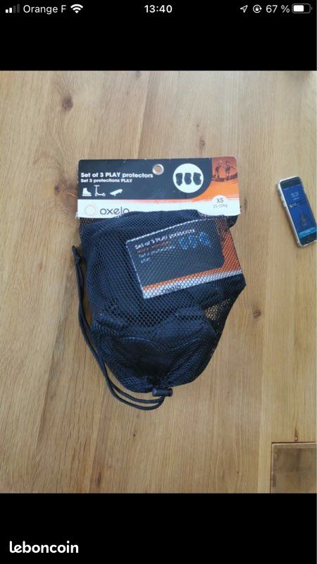 Protections pour roller, skate ou trotinette (image 1)