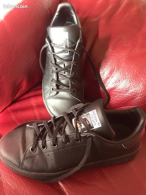 Chaussures Stan Smith Noir 37 Basket Adidas Noir Stan Smith Chaussures