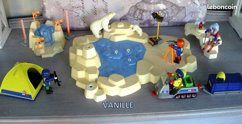 Playmobil exploration banquise 3184 et 3193 V60 Jeux Jouets