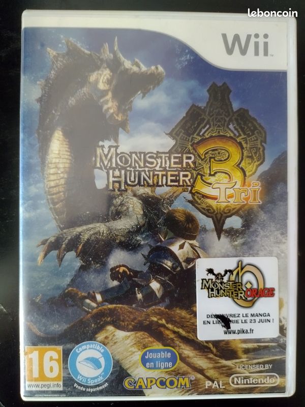 Jeu Wii Monster Hunter 3 Tri (image 1)