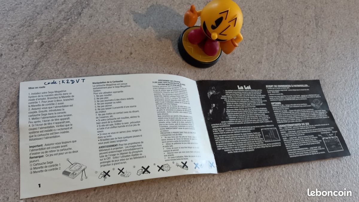 Jeu COMPLET Judge Dredd - Sega Megadrive (image 10)