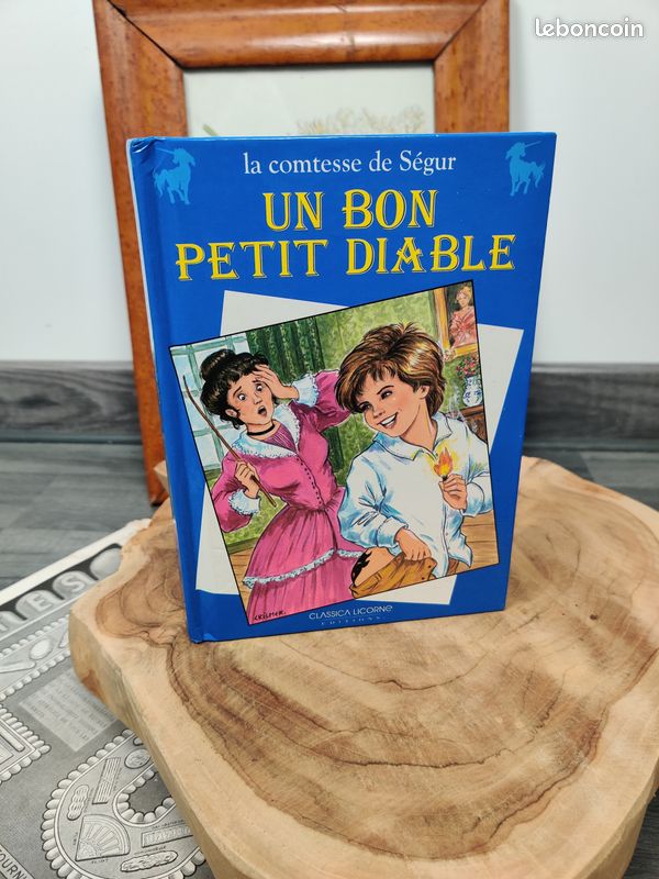 Livre Un bon petit diable - La comtesse de Ségur (image 1)