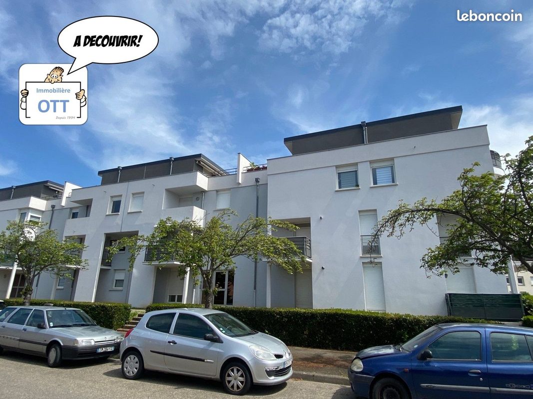 Appartement 2 pièces 50 m² · à Hœnheim · 50 m² · 620 €/mois