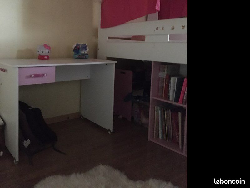 Lit mezzanine avec bureau (image 3)
