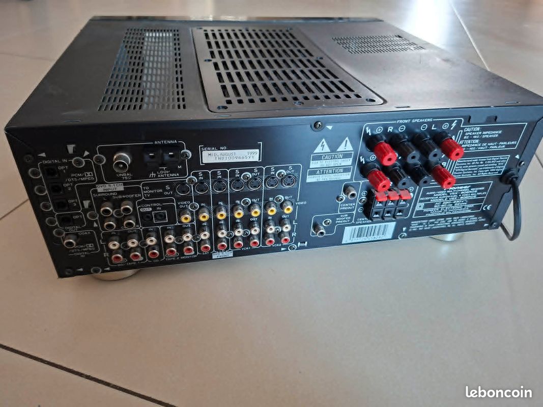 Amplificateur home cinéma Pioneer VSX-808RDS (image 4)