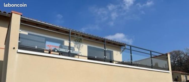 Barrière,clôture de sécurité piscine ou balcon (image 1)