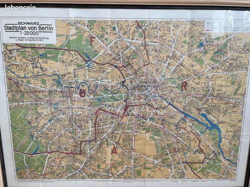 Une carte postale de Berlin, Allemagne | carte postale 1577