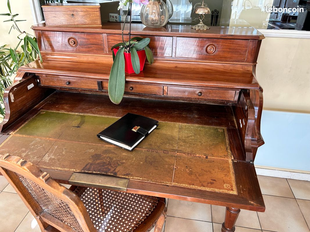 Bureau de notaire à cylindre (image 2)