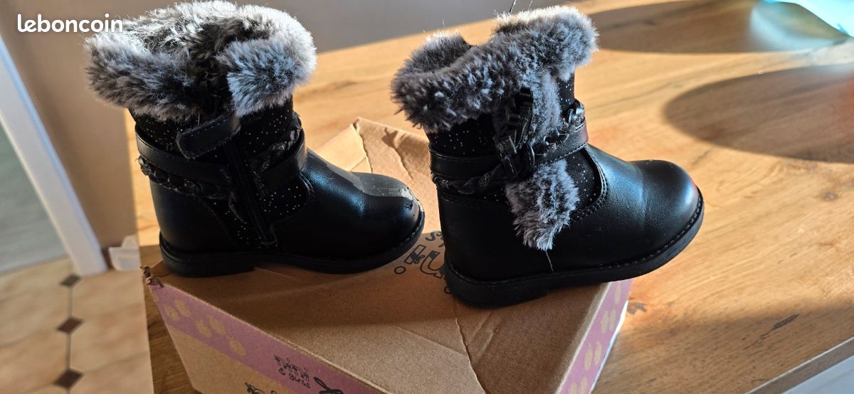 Bottes Fourrées Boots Fille FourrÃ©es Bottines Fille Fourré Chaussures