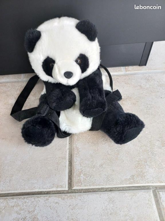 Sac à dos panda peluche (image 7)