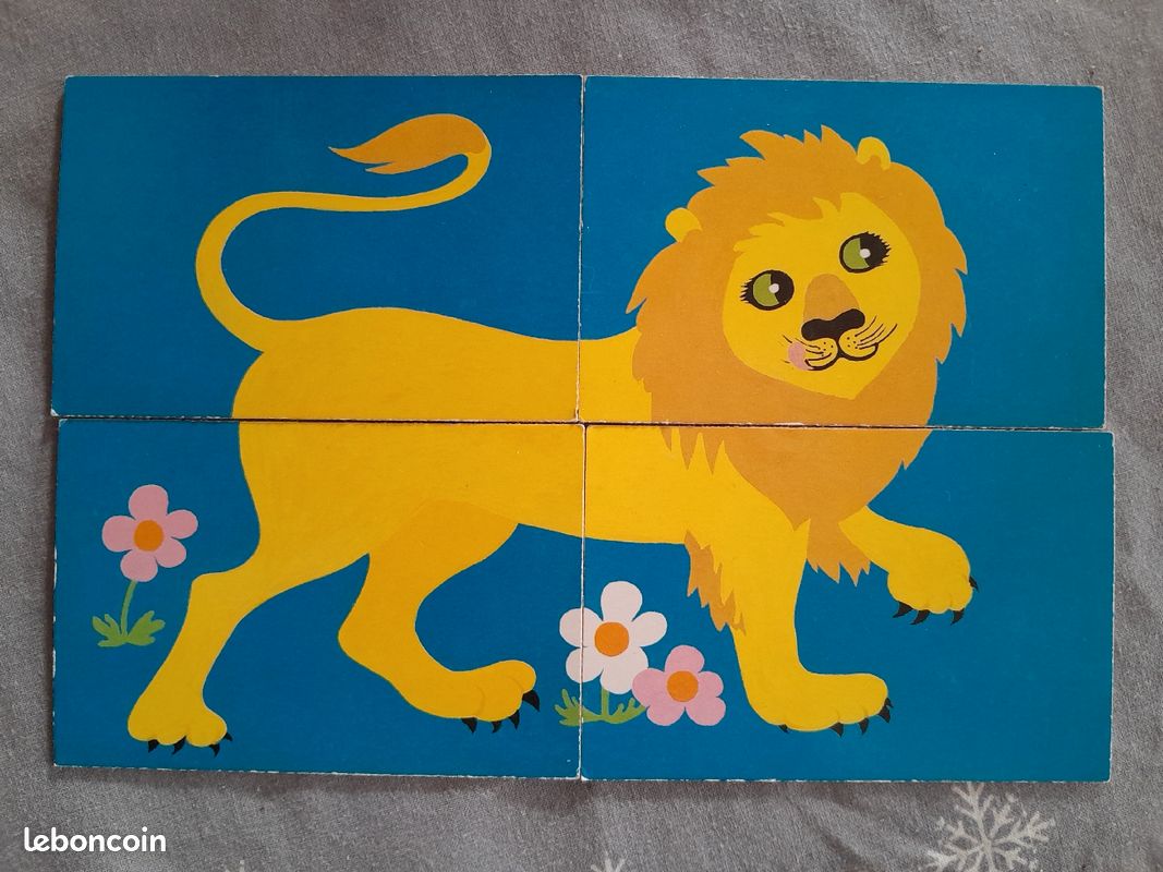 Puzzle cartes zoo (image 10)