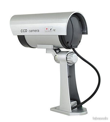 Caméra De Surveillance Factice Sentinel : Leurre De Sécurité Pour Intérieur/extérieur Avec Batterie