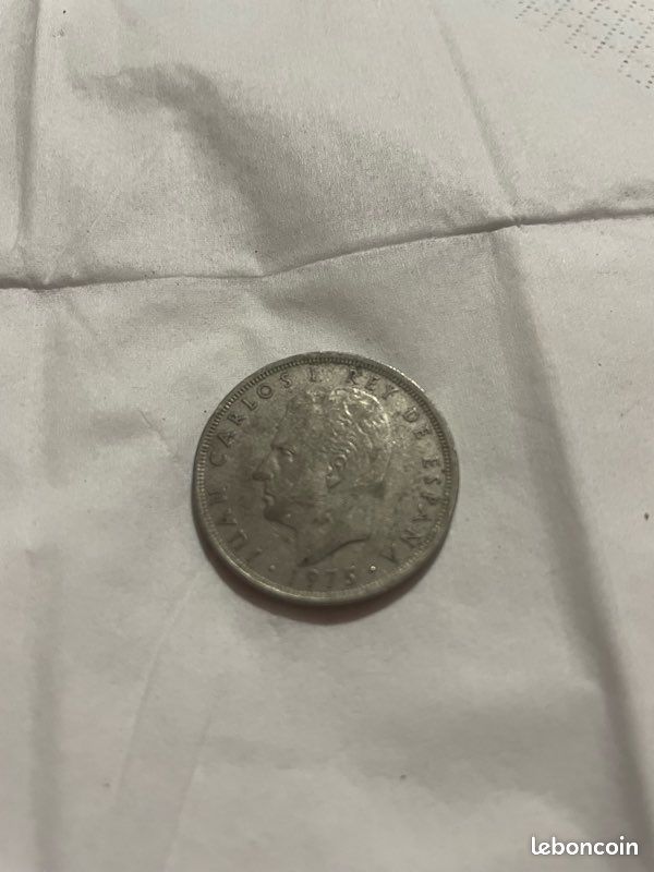 Monnaies pièces 25 pesetas 1975 (image 1)