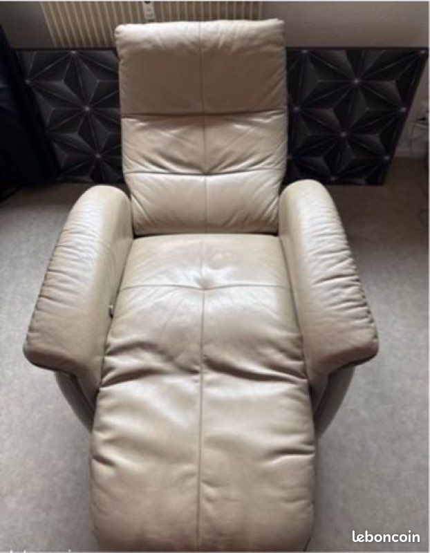 2 Fauteuils beiges (image 4)