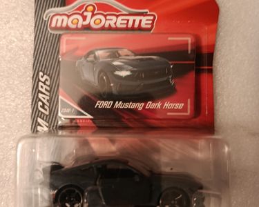 Majorette Ford Mustang Dark Horse ShowRoom Grise Neuf Scellé