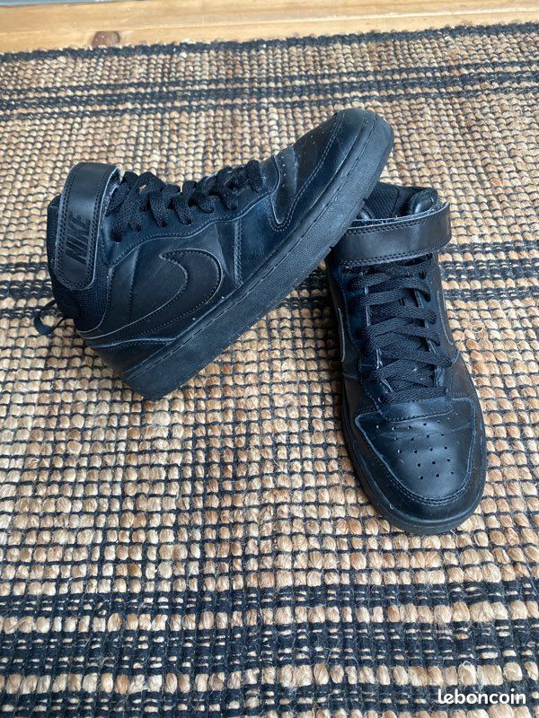 sportswear nike air force noir montante