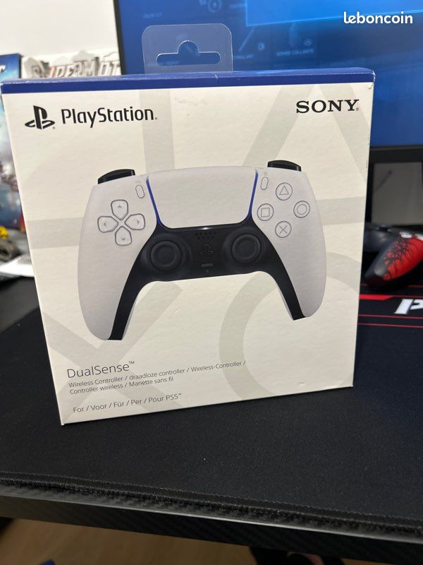 Manette PS5 Dualsense édition FC24 – Blanche, Sans Fil, Neuve Sous Blister