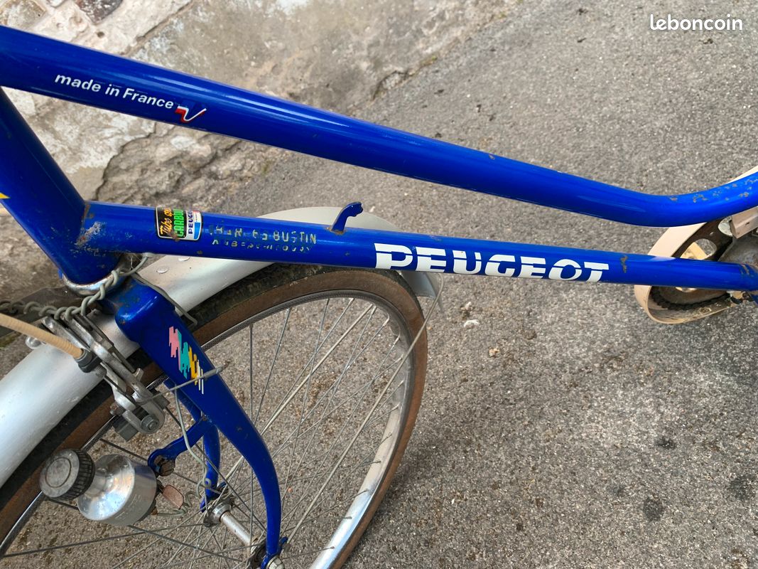 Timbre De Sonnette Ancien Pour Vélo Peugeot - Vintage, Occasion En état Fonctionnel
