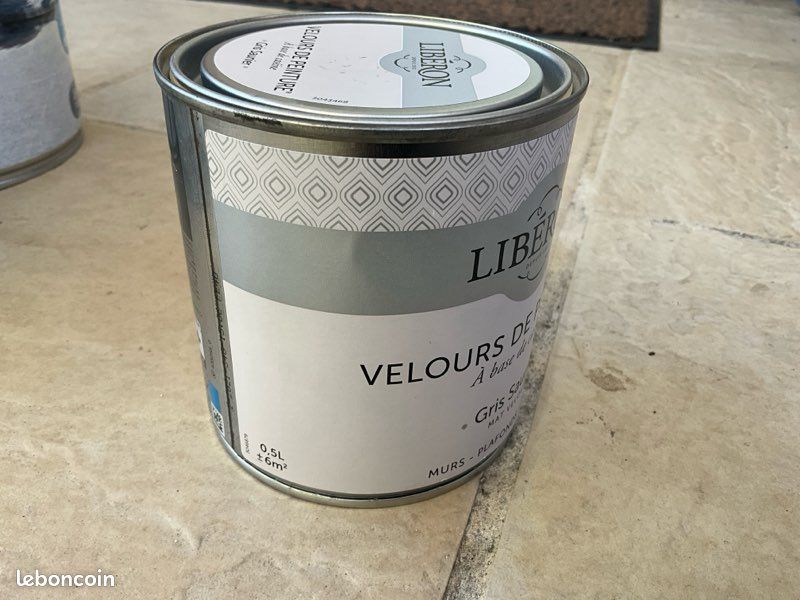 Peinture Résine Beige Gribouille - Résine Epoxy Bi-Composants - Effet Mat - Peinture Mur, Plafond, Boiserie, Carrelage & Métal - Lessivable - COV A
