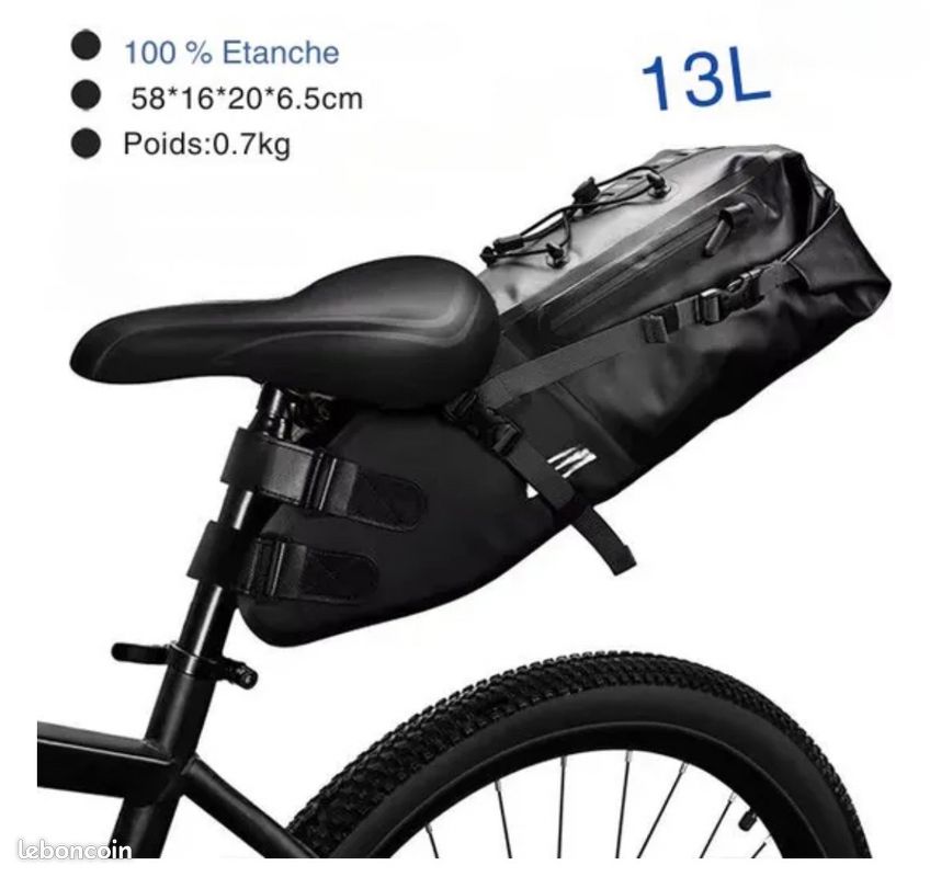 Pack Bikepacking 33 L – Guidon, Fourche et Selle | Étanche (image 3)
