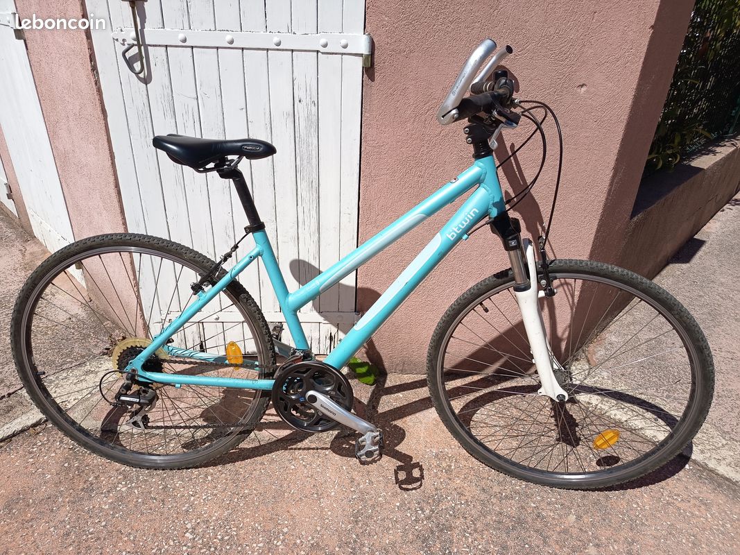 Btwin Riverside Cross Trekking Femme Bicicleta Btwin Riverside De